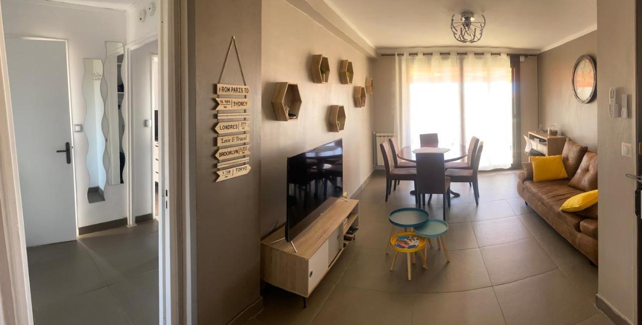 Sun Escape, Appart Renove Climatise 3 Pieces 4-6 Pers, 350M De La Plage Marseille Exterior photo